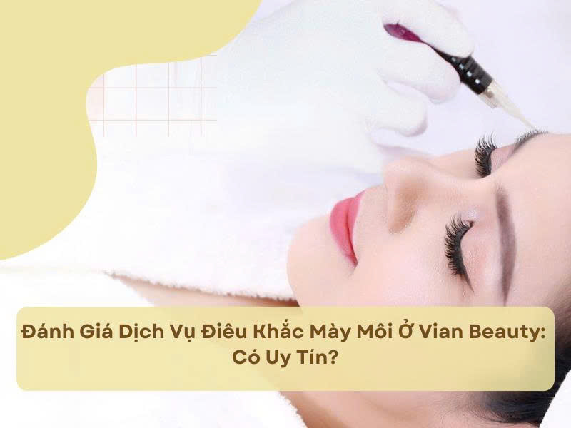Đánh giá chất lượng điêu khắc mày môi tại Vian Beauty 1