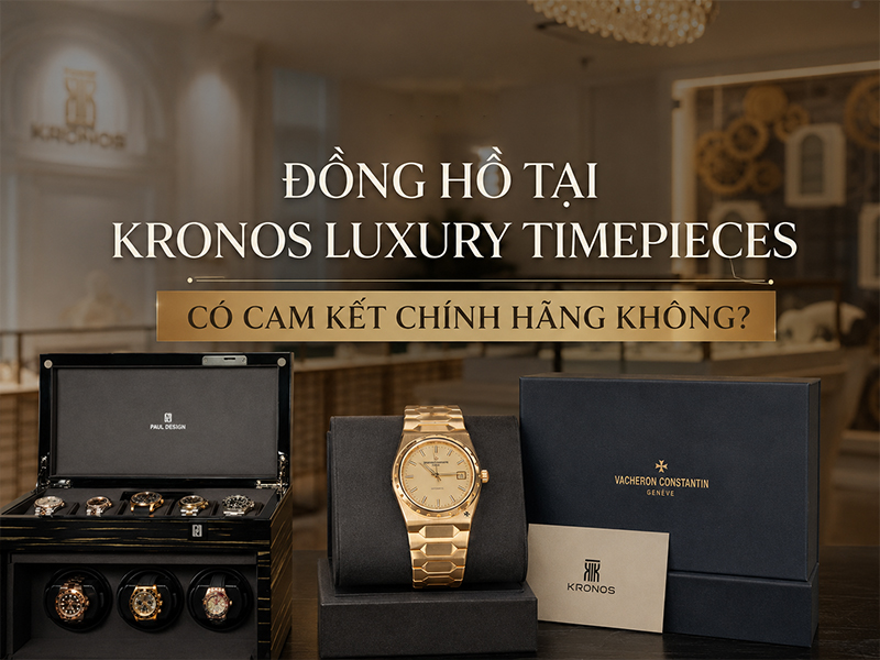 Đồng Hồ Tại Kronos Luxury Timepieces Có Cam Kết Chính Hãng Không?  1