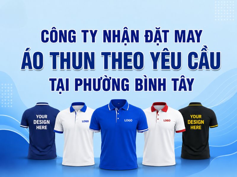 Công ty nhận đặt may áo thun theo yêu cầu phường Bình Tây 1 công ty đặt may áo thun theo yêu cầu phường bình tây