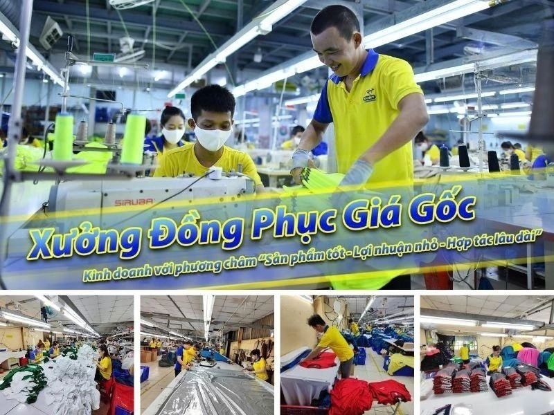 Xưởng may đồng phục theo yêu cầu phường An Phú Đông 2